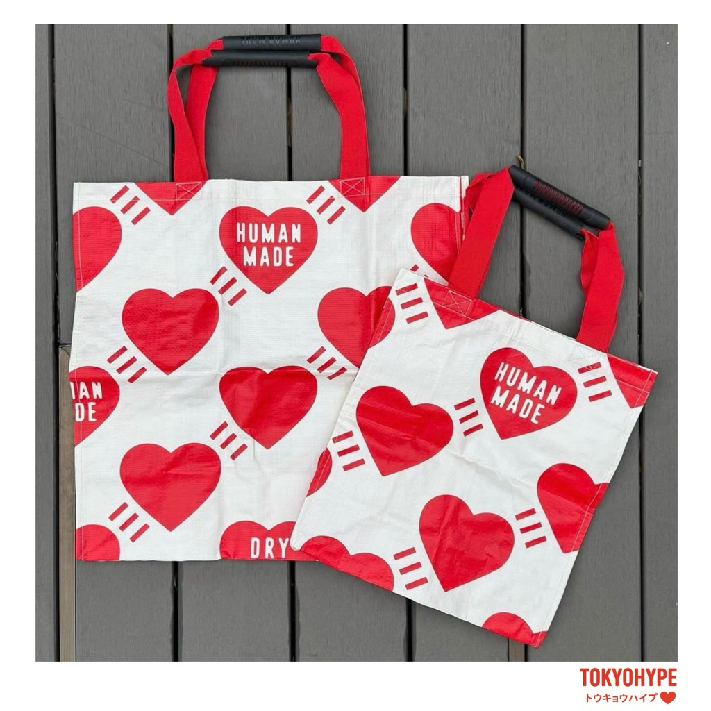 พร้อมส่ง HUMAN MADE Shopping Bag ถุง กระเป๋า Tote Human Made Limited Edition