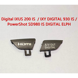 ยาง USB ยาง HDMI & A/V out กล้อง Digital IXUS 200 IS / IXY D…