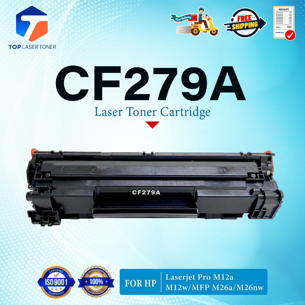 CF279A ตลับหมึกเทียบเท่า 79A CF279A CF279 279 For HP LaserJet Pro M12a/M12w/MFP M26a/M26nw
