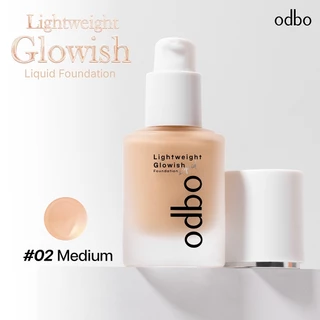 ODBO (NEW!! รองพื้นสูตรโกลว์ ) LIGHTWEIGHT GLOWISH LIQUID FOUNDATION OD4014