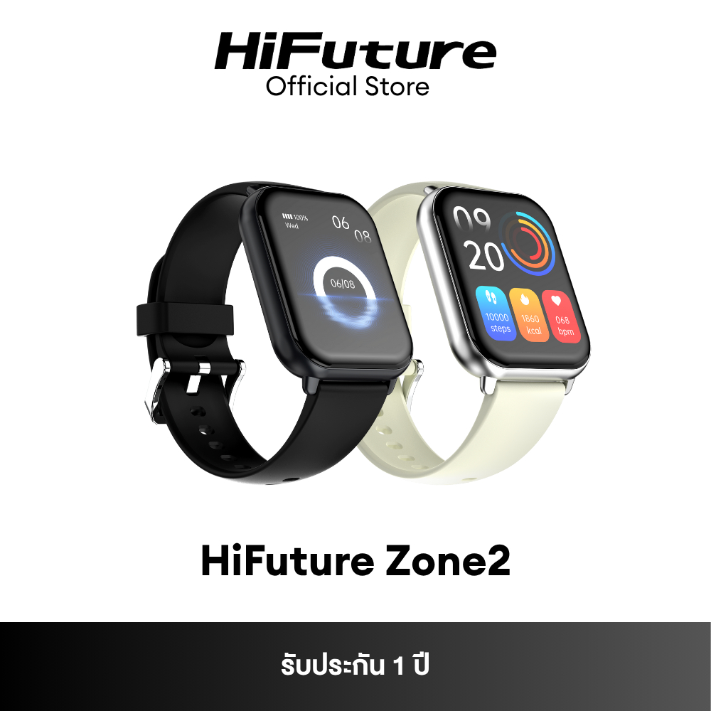 HiFuture Zone2 สมาร์ทวอทช์ หน้าจอ IPS 1.96 นิ้ว