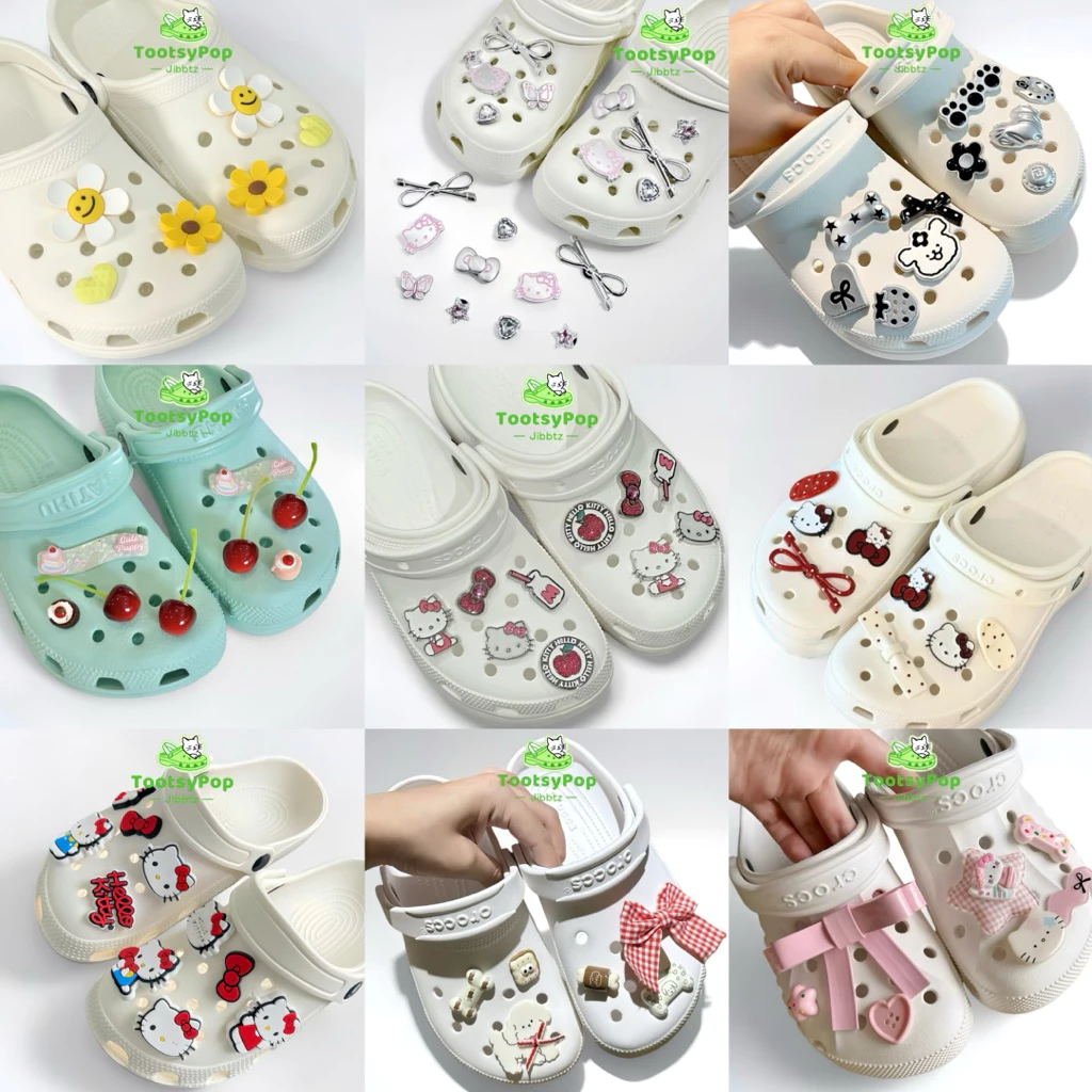 Tootsypop KTร้านไทยจำหน่ายเป็นเซ็ต(เฉพาะตัวติดรองเท้า) สินค้าพร้อมส่ง, แต่งรองเท้า, ตัวติดรองเท้