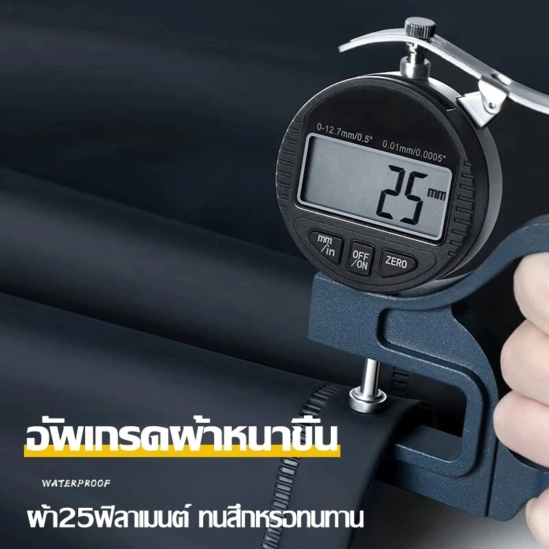 ชุดเสื้อกันฝนแถบสะท้อนแสง พร้อมกางเกง สำหรับขี่มอเตอร์ไซค์ thumbnail 9