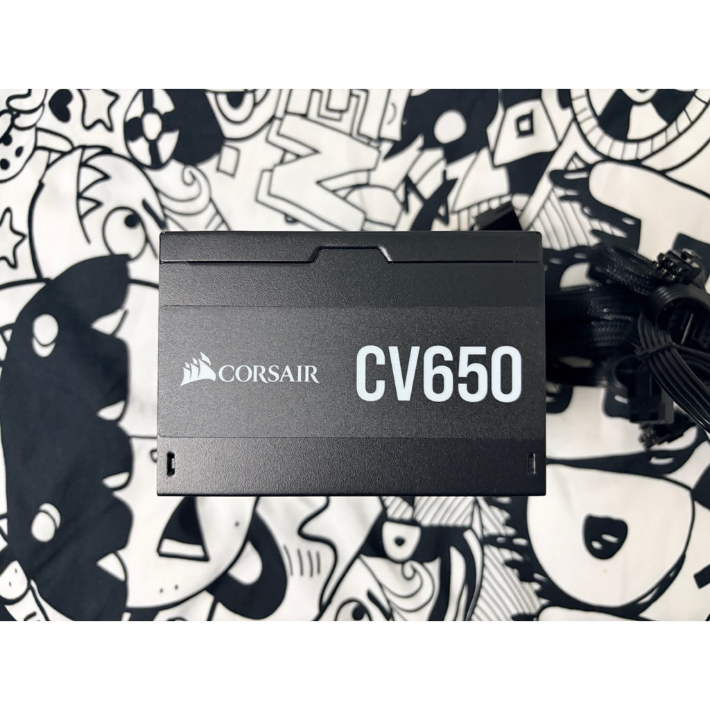 (มือสอง)PSU CORSAIR CV650 80+ ทองแดง สภาพสวย ใช้งานปกติ มีแต่ตัวสินค้า