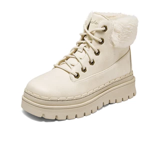 Skechers สเก็ตเชอร์ส รองเท้าผู้หญิง Women Online Exclusive Modern Comfort Winter Jammers Shoes - 169032-NAT
