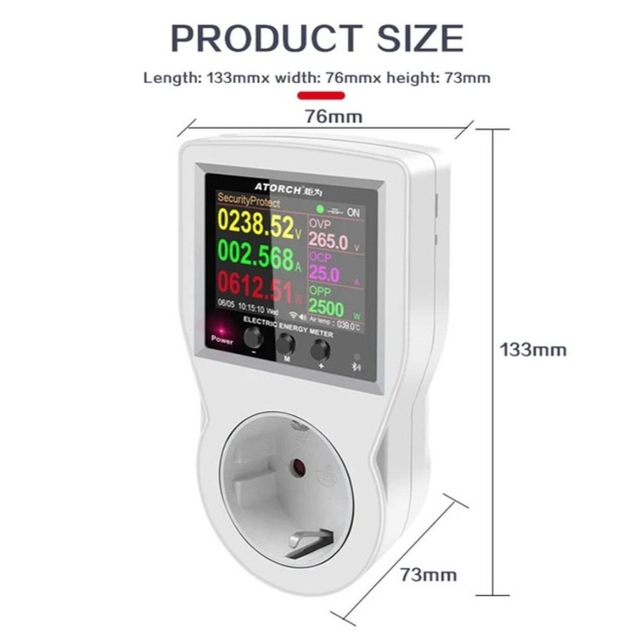 สมาร์ทปลั๊ก_Wi-Fi Smart Plug Meter