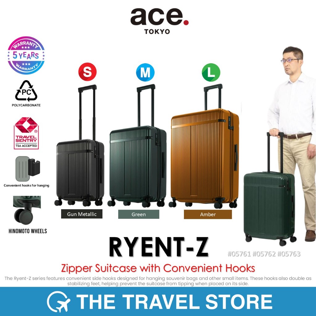 ace. TOKYO LABEL – Ryent-Z Series (05761 / 05762 / 05763) กระเป๋าเดินทาง