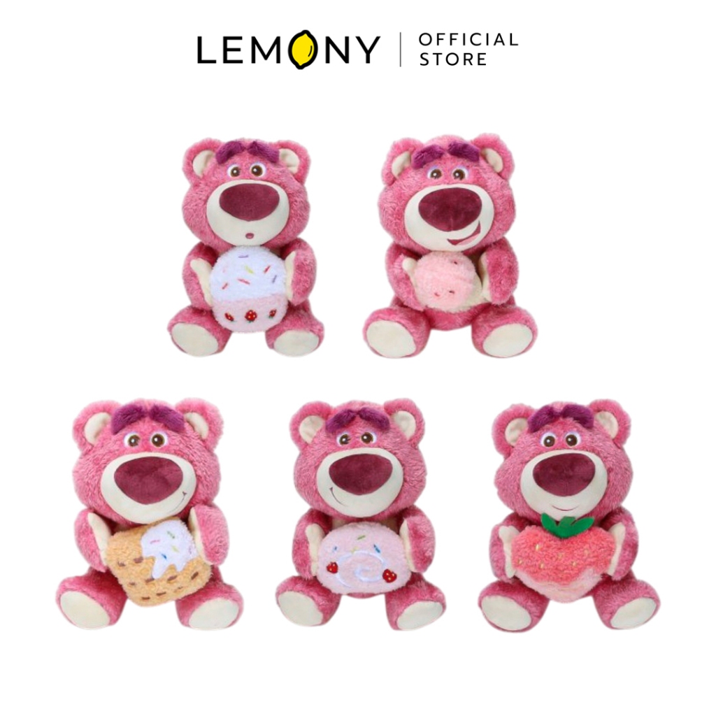 LEMONY ตุ๊กตา Lotso ซีรีส์ Dessert ขนาด 23 ซม. Disney Toy Story Collection