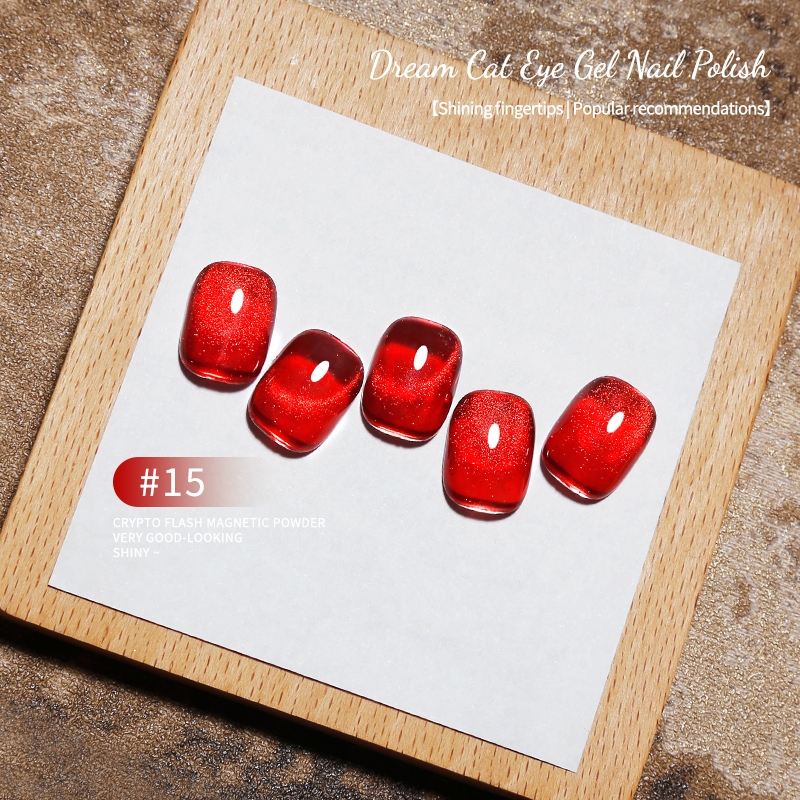 Nawoelite กลิตเตอร์ เล็บเจล cat eye ✨18สีกาแล็กซี แววแบบซูเปอร์โนวา แสงทะลุจักรวาล แม่เหล็กจัดเต็ม แคทย์แม่เหล็กจัดเต็ม - รูปที่ 6