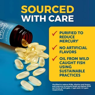 Viva Naturals Omega-3 Fish Oil Triple Strength 2500 mg , 90 Softgel (No.3999)