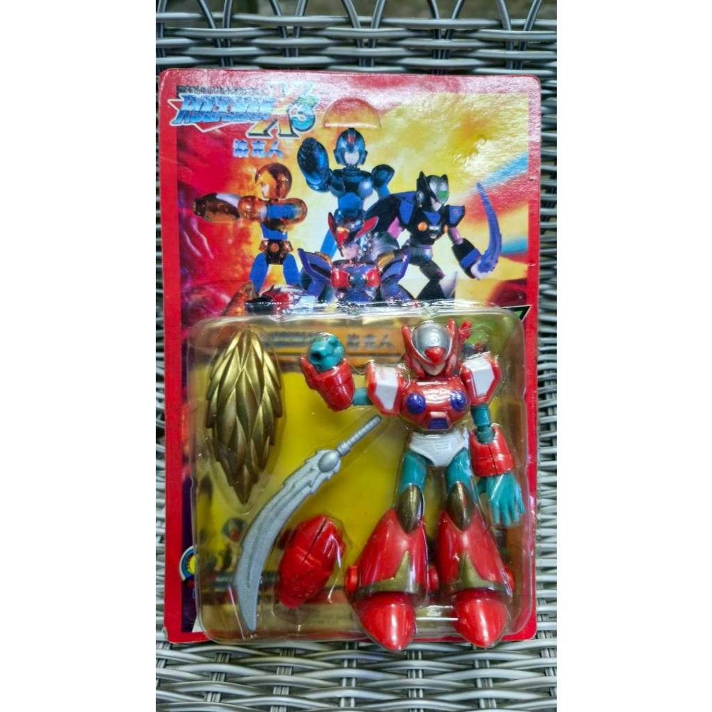 ร็อคแมน ROCK MAN โมเดล  30 ปี+ ชุดหายากไม่มีผลิตเพิ่มเติม ขนาดโมเดล 12 ซม