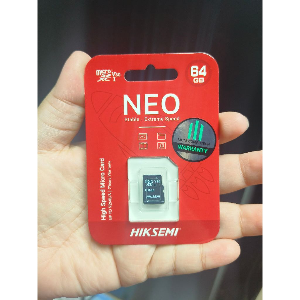 เมมโมรี่การ์ด ของแท้ 100% Memmory Card การ์ด Micro SD Card Hikvision / Sandisk ความจุ 32GB 64GB 128GB - รูปที่ 2