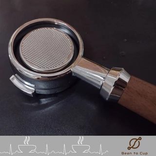Bottomless Portafilter Stainless for E61,WPM,Gaggia,La Marzocco / ด้ามชงกาแฟ สแตนเลท100% พร้อมBasket
