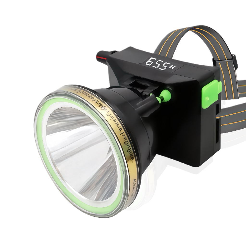 ไฟฉายคาดหัว ไฟฉายกรีดยาง ตรานก LED ไฟเดินป่า ไฟส่องกบ ชาร์ไฟได้ กันฝน รุ่นTSM-2990