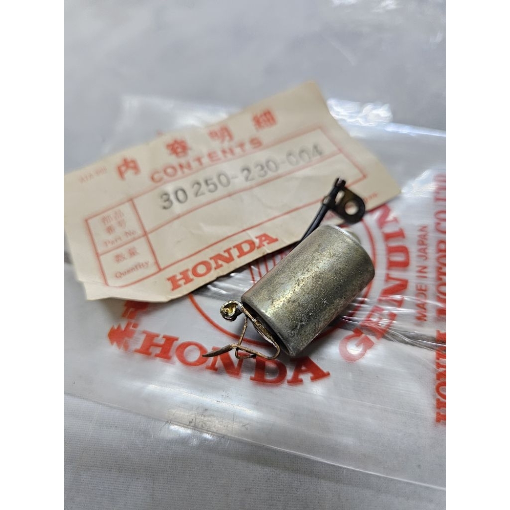 คอนเดนเซอร์ Condenser แท้ใหม่ ญี่ปุ่น Honda CD125 CD125E CD125K