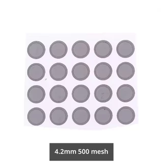 แผ่นกรองตาข่ายหูฟังแบบถักทอละเอียด 500 MESH ราคาต่อคู่