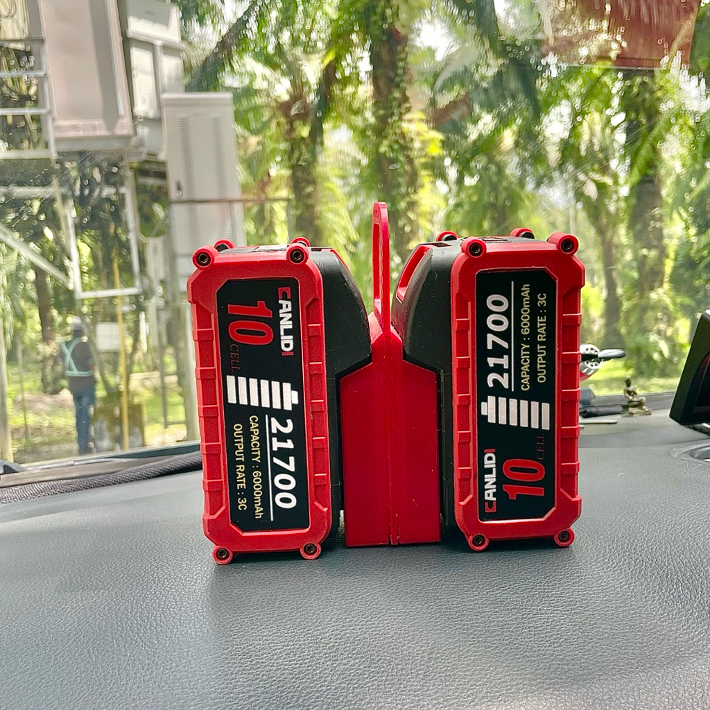 T02 ที่เก็บแบตเตอรี่ Battery Holder เก็บแบตเตอรี่ Makita ขั้ว MT ใช้ได้กับ Canlidi