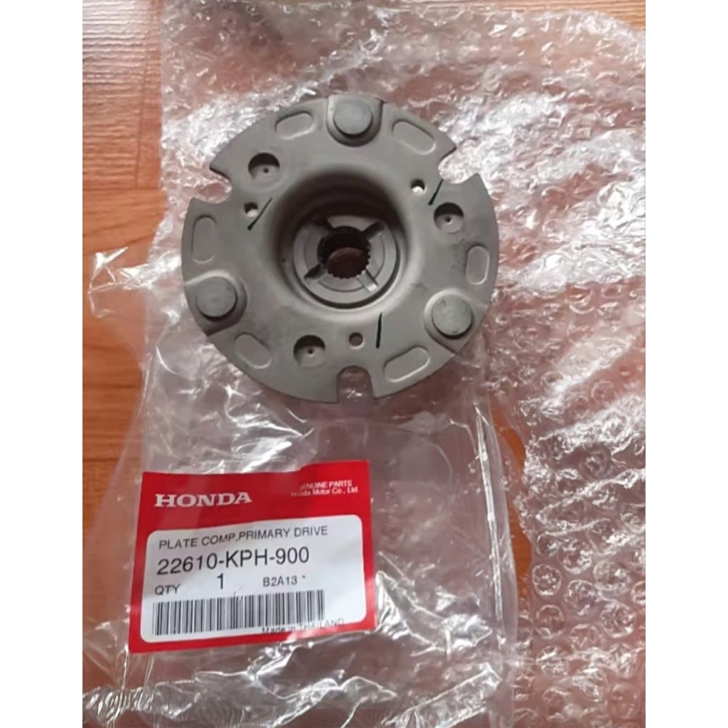 จานคลัชก้อน ต้นกำลังขับตัวนอก HONDA เวฟ125R,S,X,i (บังลม) แท้เบิกศูนย์ 22610-KPH-900