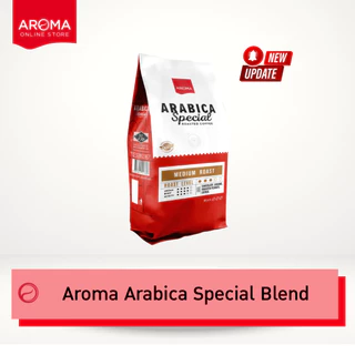 Aroma Coffee เมล็ดกาแฟคั่ว Arabica Special (ชนิดเม็ด) (250กรัม/ซอง)
