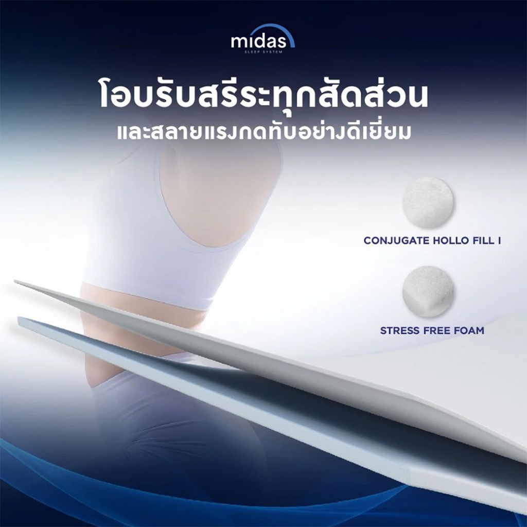 [ฟรี!ชุดผ้าปู] Midas
