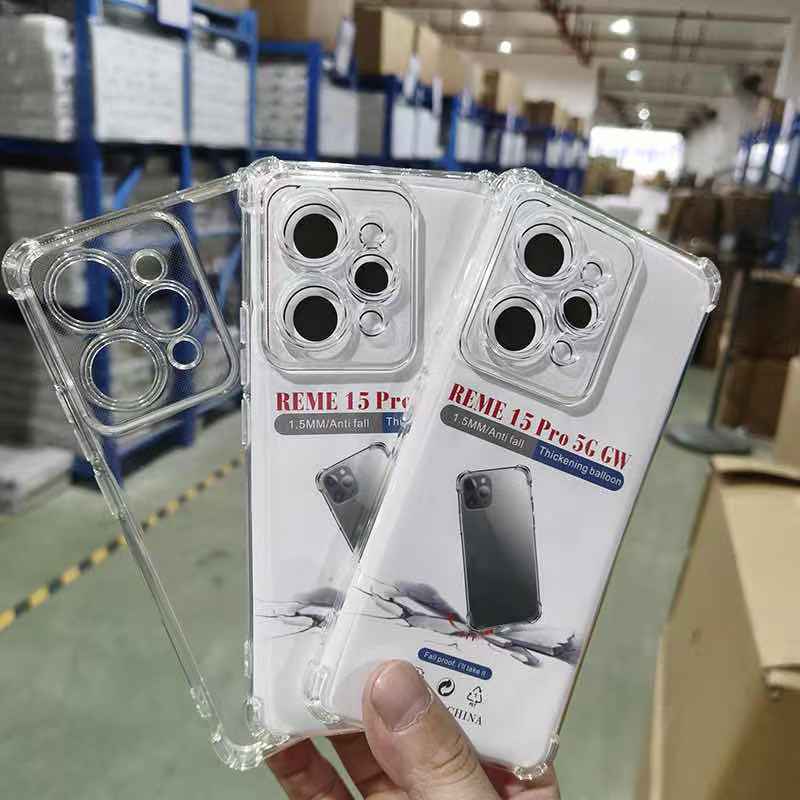 เคสใสกันกระแทกคลุมกล้อง For Oppo Realme 15 Pro 5G Realme 15T 5G Realme C71 Realme C75 Realme C75X Re