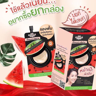 [กล่อง x6ซอง] ซิสต้าร์ วอเตอร์เมลอน แมตต์ ฟาวน์เดชั่น Sistar Watermelon Matte Foundation 8 กรัม