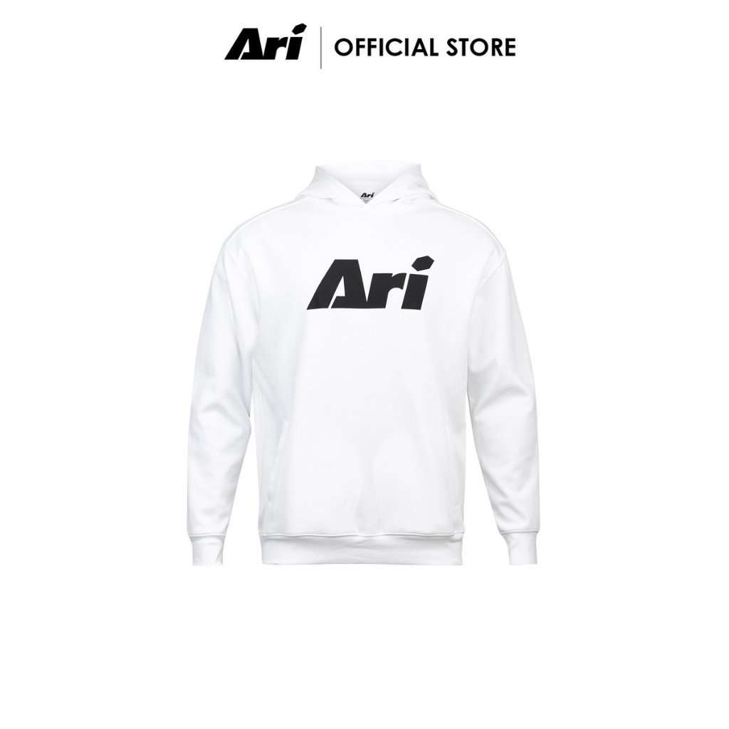 ARI ESSENTIAL HOODIE - WHITE (AAP3147-02) เสื้อฮู้ด อาริ ESSENTIAL สีขาว