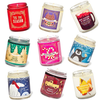❤️Page 3/4❤️ เทียนหอม(ขนาดกลาง) Bath & Body Works Single Wic…