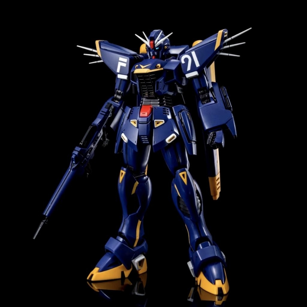 พร้อมส่ง P-BANDAI MG 1/100 F91 Gundam F91 [Harrison Madin Custom] E.F.S.F Mass Productive Attack Use
