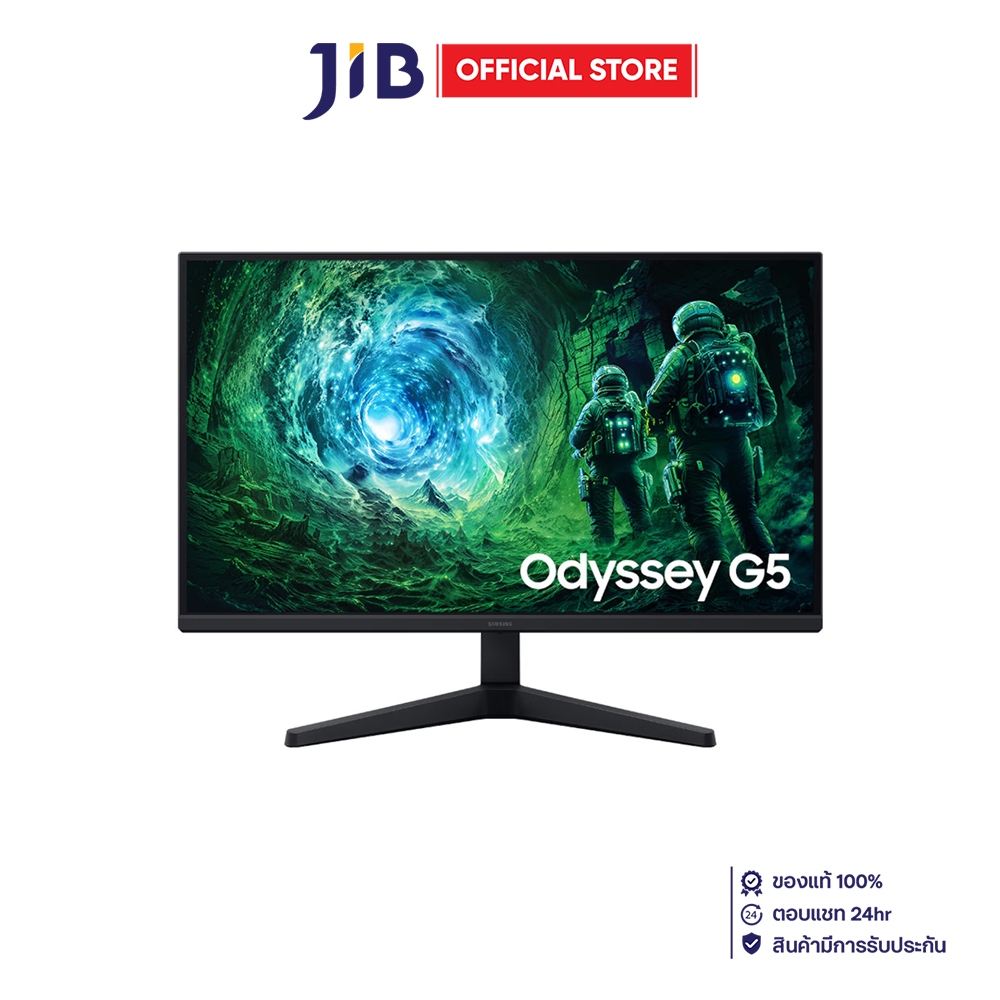 Monitor (จอมอนิเตอร์) Samsung Odyssey G5 G53f Ls27fg530eexxt - 27 Inch Ips 2k 200hz Amd Freesync Pre