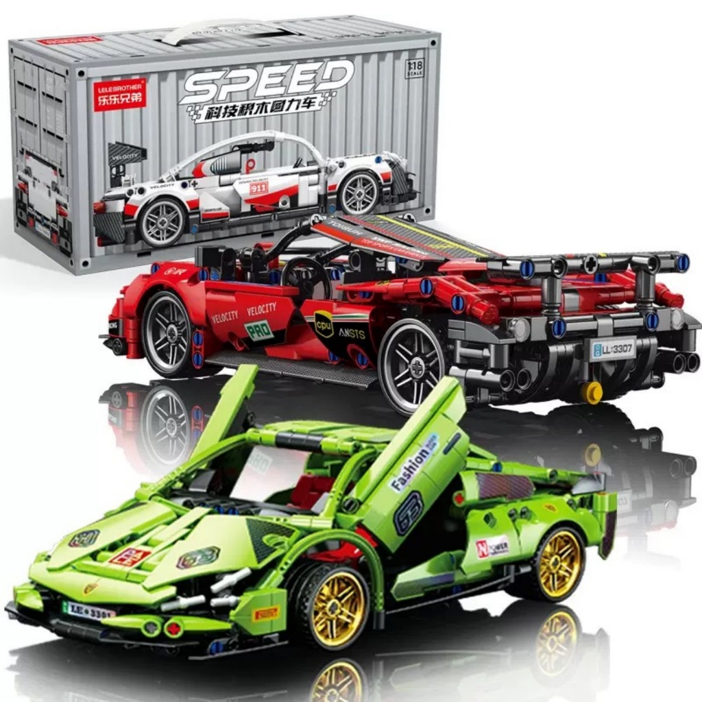 ตัวต่อรถ ของเล่นรถ1:18 ขนาดใหญ่ รถของเล่น ของเล่นเด็กผู้ชาย ของขวัญสําหรับเด็ก – โปรปัง