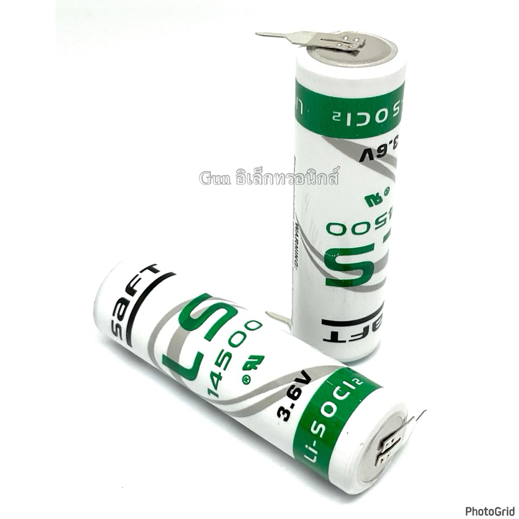 แบตเตอรี่ LS14500 LS 14500 ลงปริ้น 3.6V Size AA Lithium Battery แบตใหม่ พร้อมส่ง