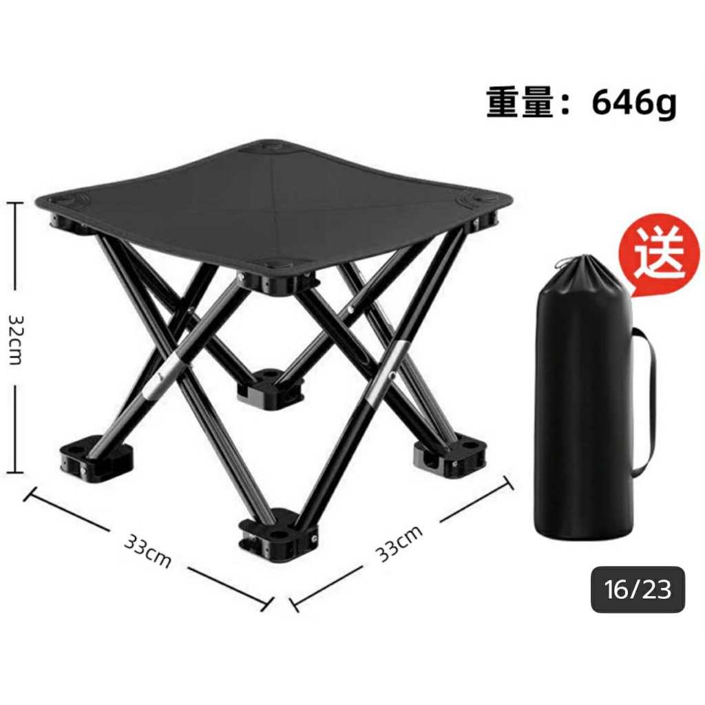เก้าอี้แค้มป์ เก้าอี้พับ ที่นั่งพกพา ที่นั่งพับได้ รับน้ำหนักได้100KG