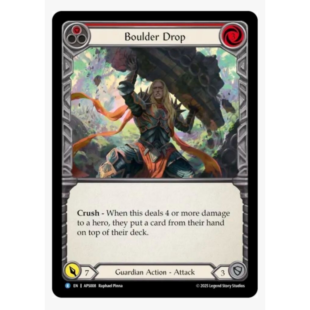 Fresh and blood: Boulder drop(Non foil)