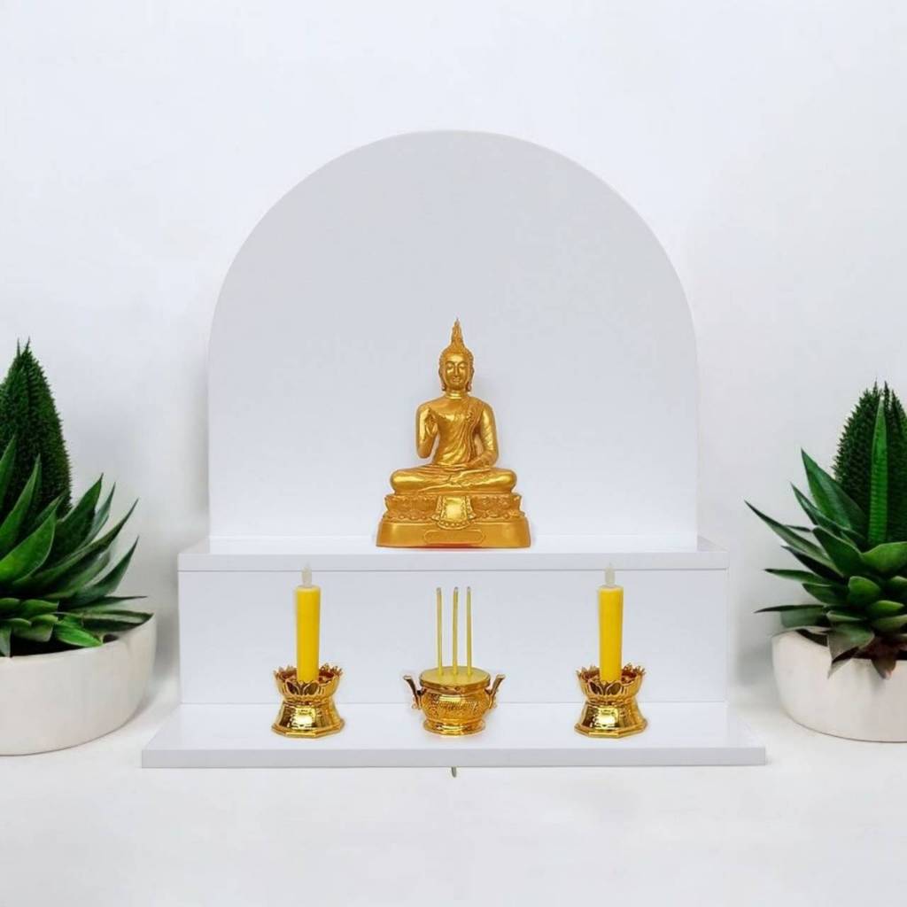 สินค้าพร้อมส่ง หิ้งพระMilano หิ้งพระติดผนัง สไตล์มินิมอล