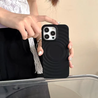 Ripple เคสกันกระแทก ชาร์จได้ ดีไซส์สวยหรู for iphone 11、13、pro、max、14、pro、max、15、pro、max、16、pro、max、17、pro、max、17air