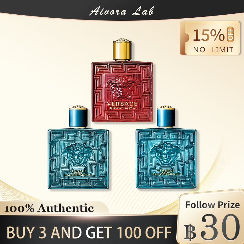 [100%ของแท้💯]Eros for men EDT/Eros Flame EDP/Eros Eau de Parfum EDP  2ml/5ml/10ml น้ําหอมชาย
