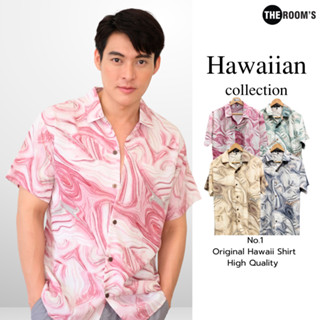 THE ROOM'S - เดอะรูม เสื้อฮาวาย โคตรนุ่ม แขนสั้น ไม่ต้องรีด …