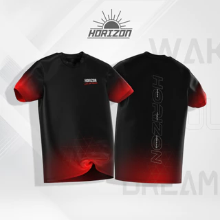 Horizon WAKE YOUR DREAM เสื้อกีฬา เสื้อวิ่ง แขนสั้น แขนกุด Sport T-shirt and Sleeveless