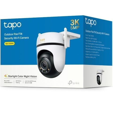 TAPO C530WS (5MP) Outdoor Pan/Tilt Security Wi-Fi Camera