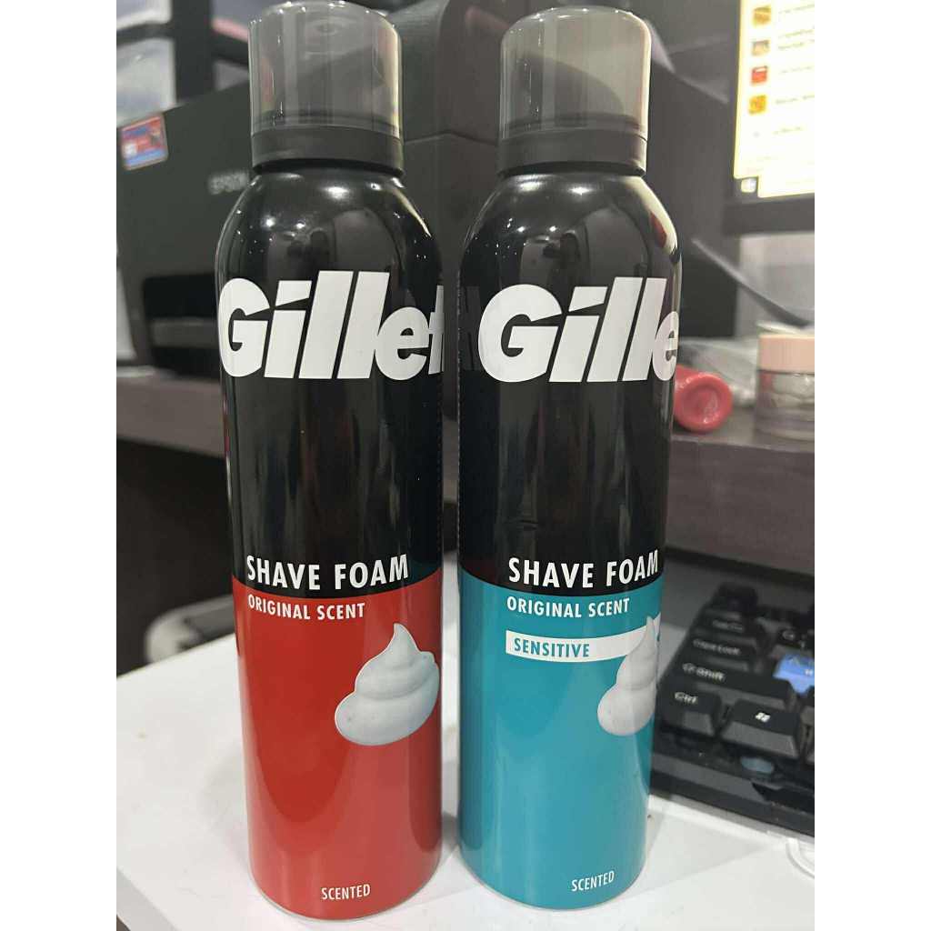 โฟมโกนหนวด ยิลเลตต์ ขนาด 200ml. Gillette Foamy/Shaving Foam ราคา ถูกที่สุด ดีลบีเคเค แกลเลอรีภาพที่ 2