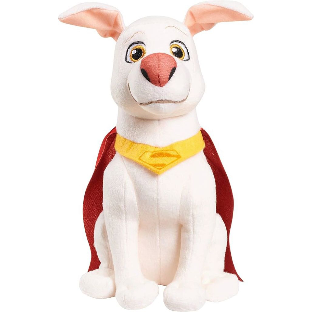 ตุ๊กตาในภาพคือ Krypto the Superdog ซึ่งเป็นตุ๊กตาผ้าขนนุ่มพูดได้ ขนาด 10.5 นิ้ว จากภาพยนตร์เรื่อง