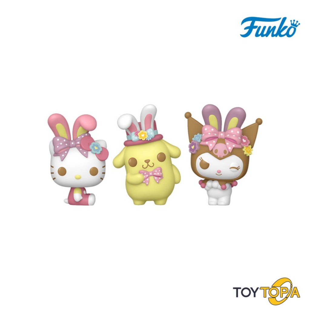 (89035) - Hello Kitty & Friends with Bunny Ears Pocket POP! Egg: Sanrio by Funko (Pack 3)