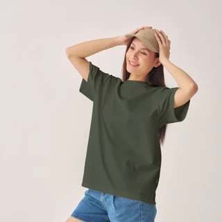 เสื้อโคตรเย็น Basic T-Shirt Ultra Cool Mynds รุ่น Regular โคตรเย็น สีเขียวมอส - Moss Green