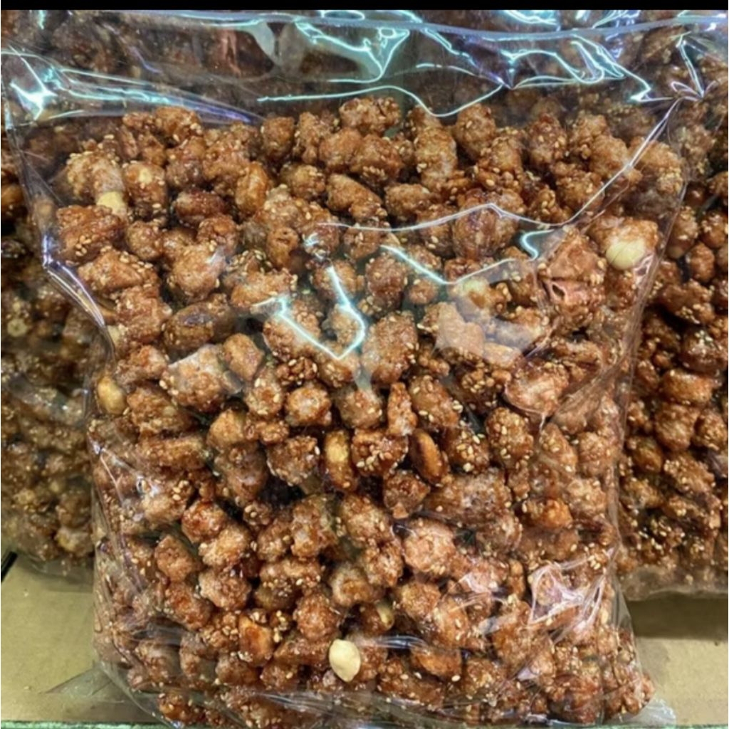 ถั่วกรอบแก้ว#500กรัมคุณภาพ หอมอร่อย แพ็คใหม่ไม่เก่าเก็บของกินเล่น‼️พร้อมส่งจ้า