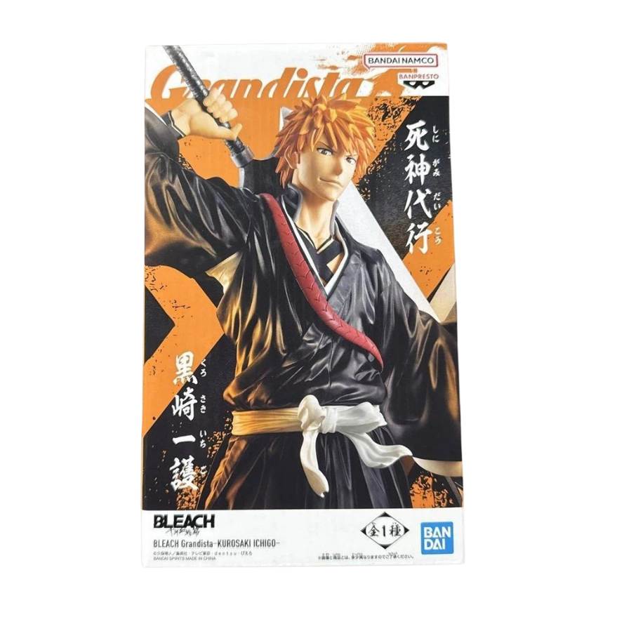 Banpresto BLEACH Grandista KUROSAKI ICHIGO Figure Japan Ishida Rukia Orihime Ulquiorra Grimmjow