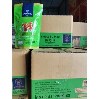 ( ตรา มังกรบิน ) ชาเขียว ตรามังกร ยกลังบรรจุ ถุงละ 200กรัมx12ถุง