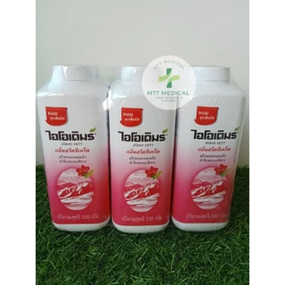แป้งIODERM ไอโอเดิม แป้งเย็นน้ำหอมแห้ง ปริมาณสุทธิ 100 กรัม [ มี 2 กลิ่นให้เลือก]
