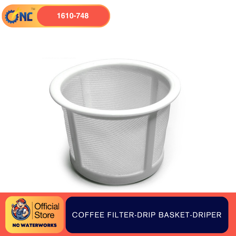 Coffee filter-Drip basket-Driper/ ตะแกรงดริป ตะกร้าดริป สีขาว