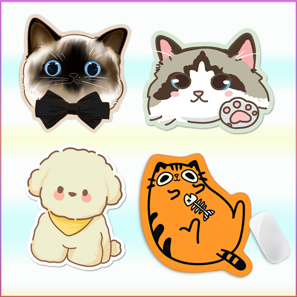 แผ่นรองเมาส์ ลายน่ารัก